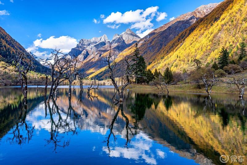 《迈腾在路上》四姑娘山，一道靓丽的风景线。