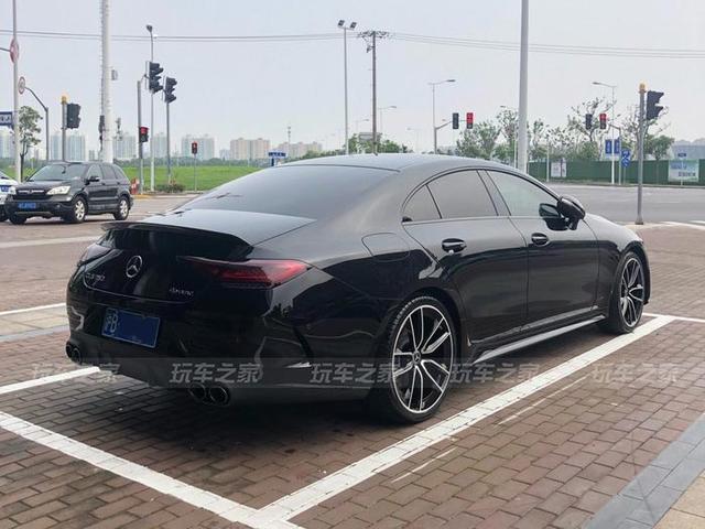 全新奔驰CLS350提车改装作业
