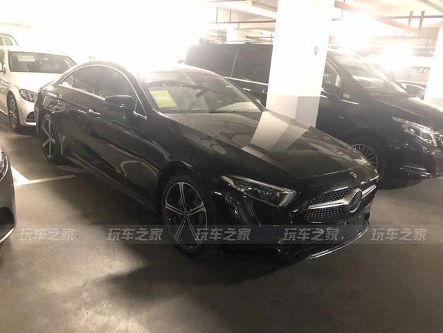 全新奔驰CLS350提车改装作业