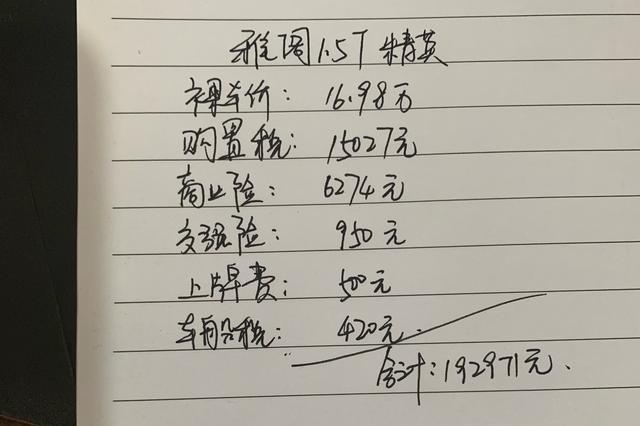 随大流提次低配本田雅阁1.5T精英版，大家觉得这个价格还行吧？