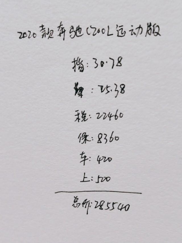 28岁小伙喜提奔驰C级，整体很满意，分享1200公里用车感受