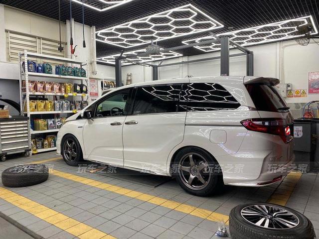 二胎奶爸也有追求 本田奥德赛RC4避震轮毂改装历程
