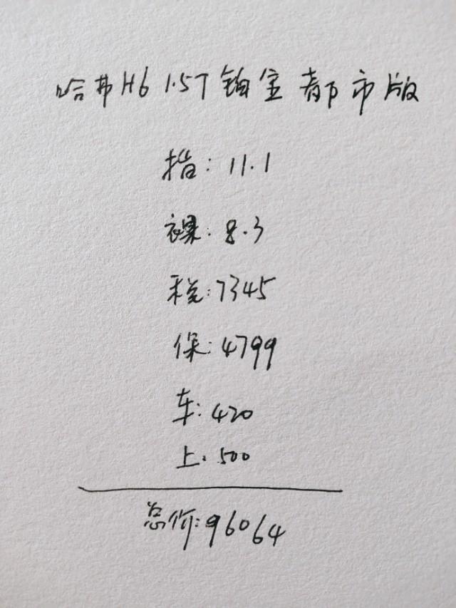 22岁小伙喜提哈弗H6，油耗还行，分享1060公里用车感受