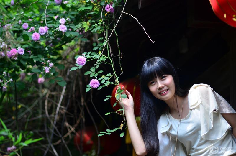 【李逍遥人像摄影】绍兴西园~蔷薇花之恋