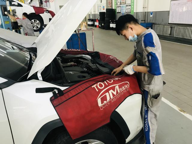 新车需要关怀，20款新荣放，愉悦的首保体验