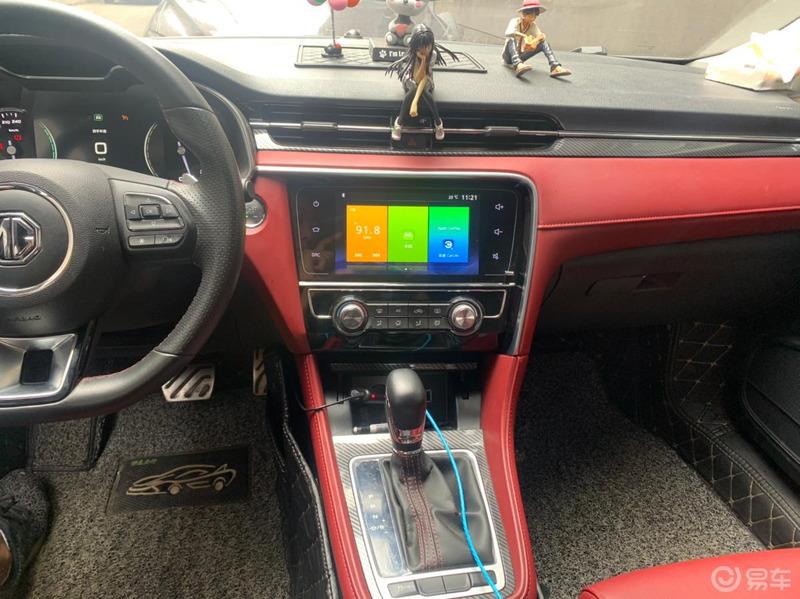 迟到的名爵6提车作业