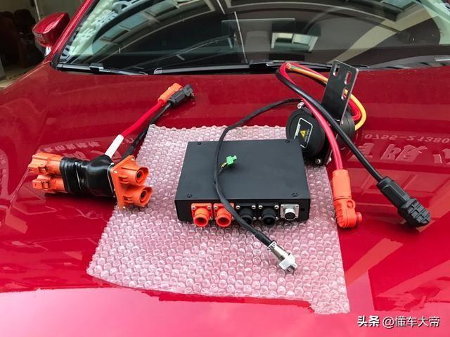 13年比亚迪老车主给唐DM改装快充，充电功率翻十倍
