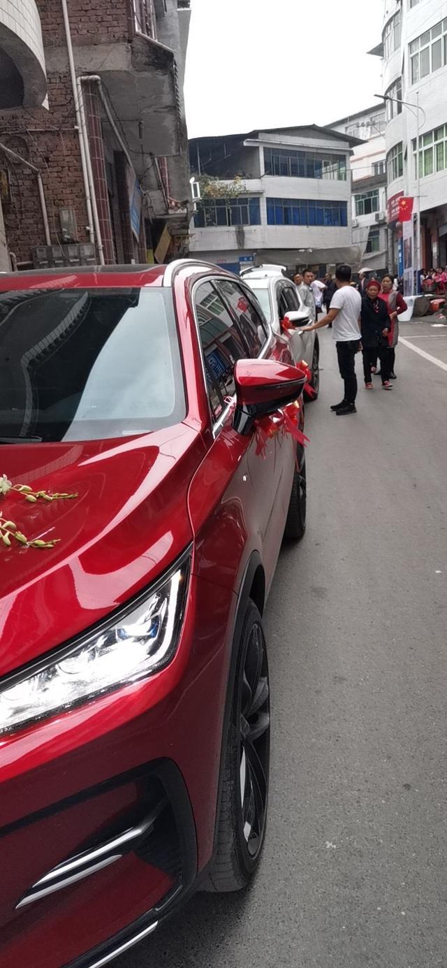 记：2021款唐第一次当婚车