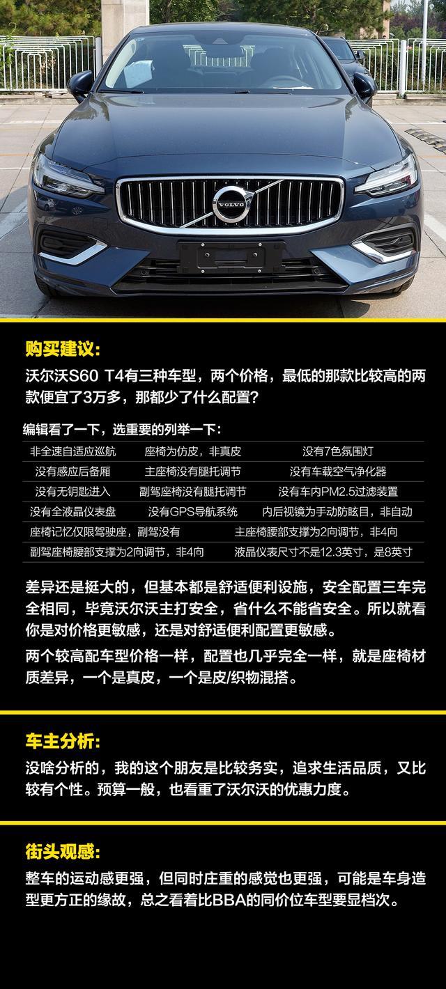 朋友提了沃尔沃S60，都这么漂亮了