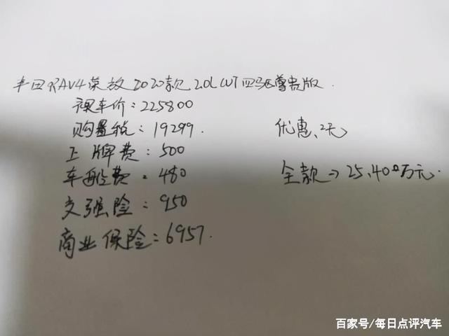 放弃本田冠道提了RAV4荣放，8390公里后，车主说了缺点