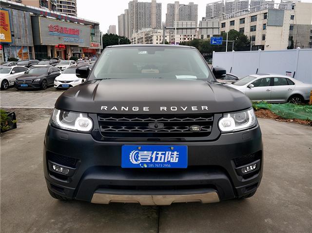路虎揽运车身改色