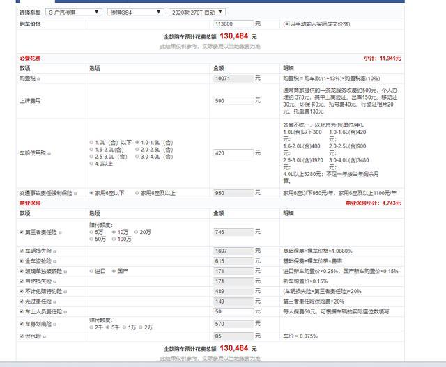 传祺GS4落地多少钱？它的油耗高吗？车主详细说了优点和缺点