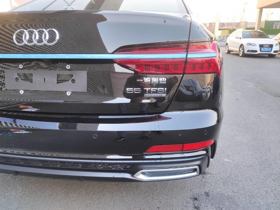 奥迪a6提车作业21款55tfsi尊享动感提车作业