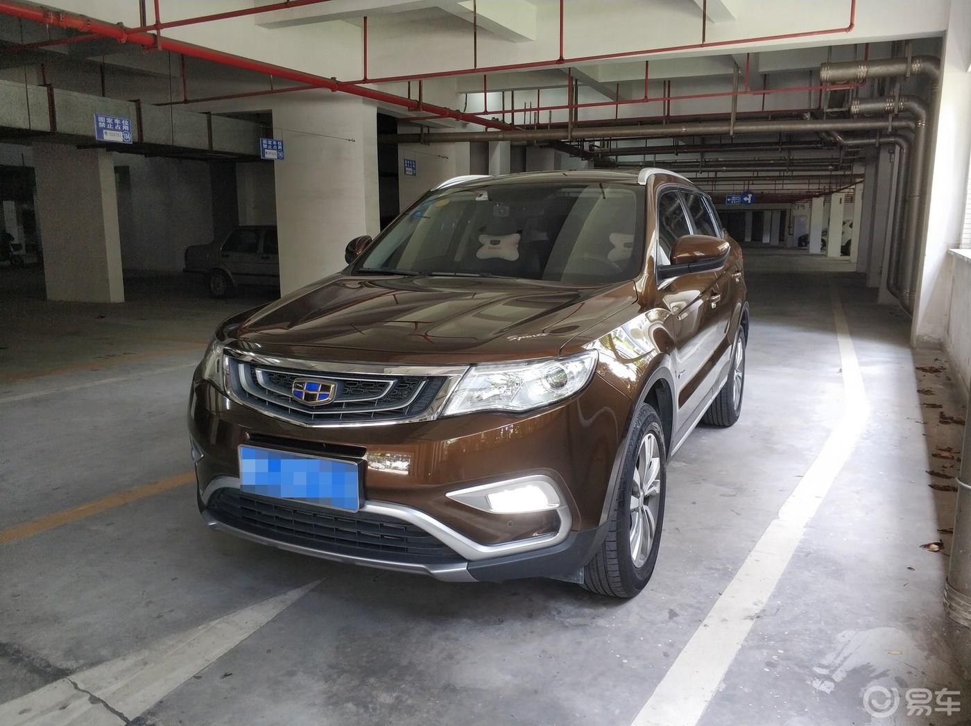 爱车养护，自己给博越打蜡