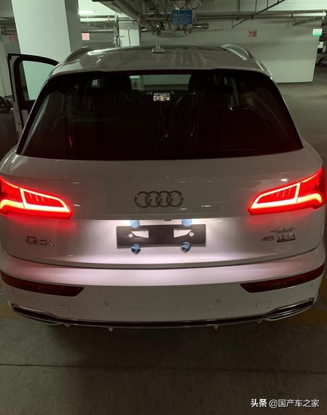 20款奥迪Q5L尊享运动版提车，车主：价格有点香