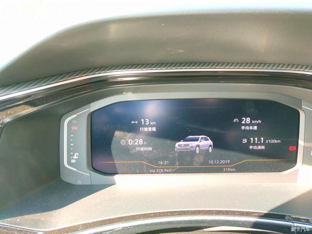 本来想买2.0T冠道，却提了探岳R LINE版，2.0T油耗才8个