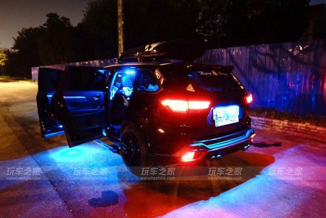 谁说丰田都中庸 这辆汉兰达改装后超霸气