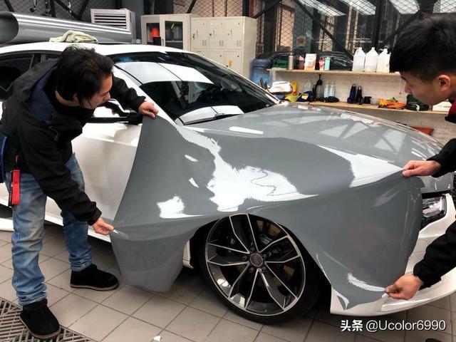一位改色纳多灰的奥迪A5车主与Mallbay的日常对话！看看说了啥？