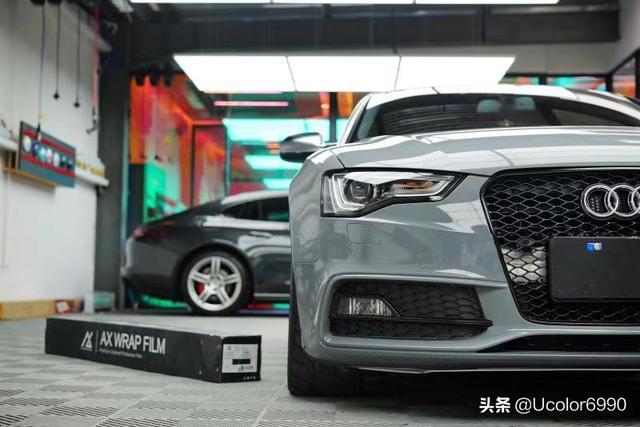 一位改色纳多灰的奥迪A5车主与Mallbay的日常对话！看看说了啥？