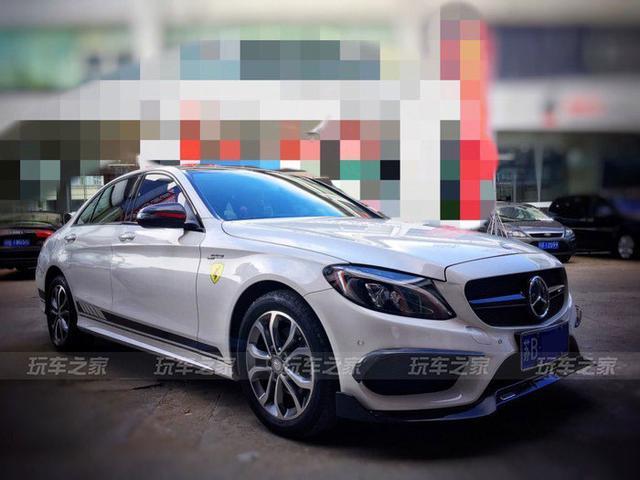 骚黄奔驰C200L改装二阶进化史 玩车之路愉快而又坎坷