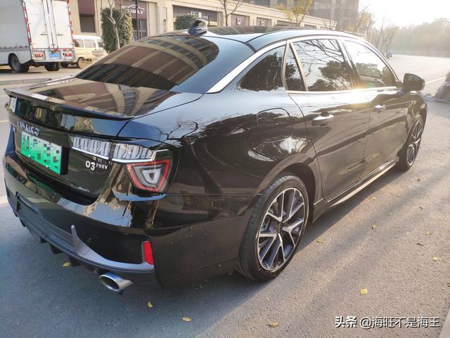 领克03phev 600公里感受及镀晶效果