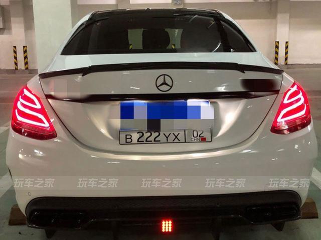 骚黄奔驰C200L改装二阶进化史 玩车之路愉快而又坎坷