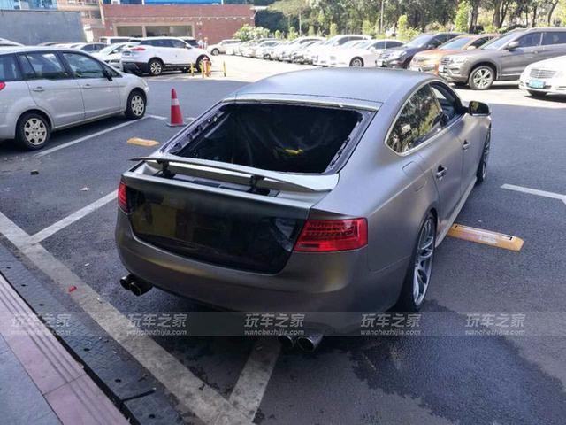 这算牛逼轰轰的改装吗 奥迪A5前驱改四驱