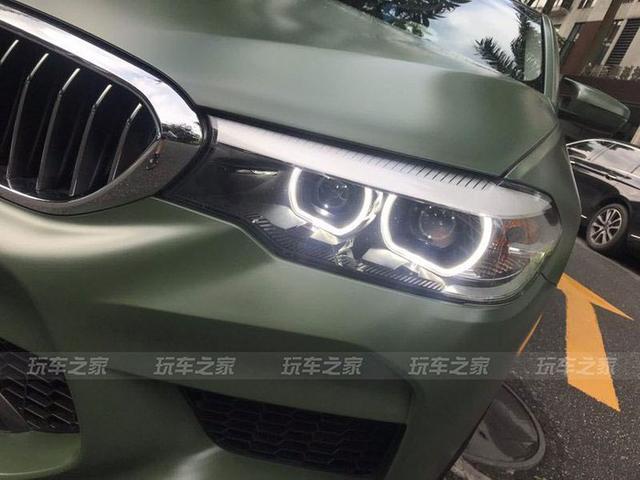 宝马528Li G38提车一年改装总结 全车陶瓷军绿改色