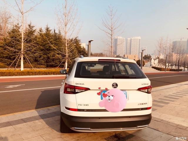 带着家人去旅行，柯迪亚克七座豪华版提车，动力充沛/空间大