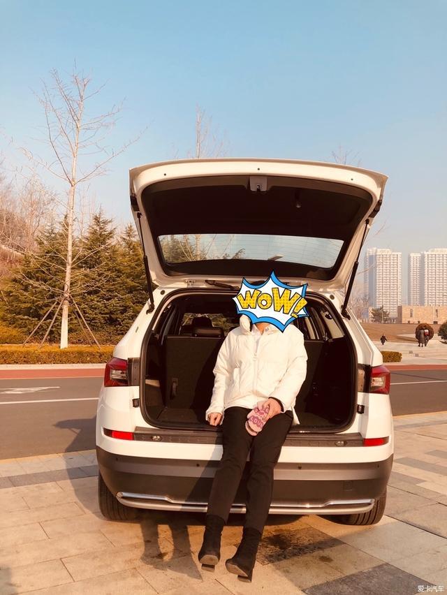 带着家人去旅行，柯迪亚克七座豪华版提车，动力充沛/空间大
