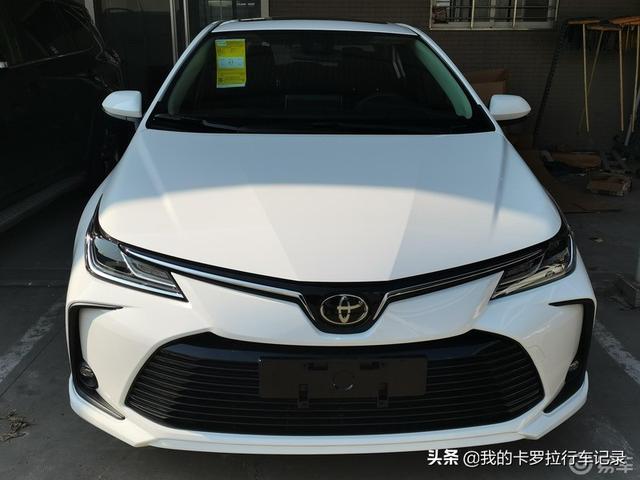 2021款卡罗拉这款车太香了，迫不及待的就去提车了
