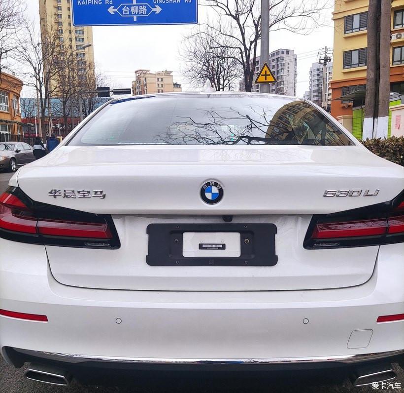 宝马5系提车作业新成员530li提车作业