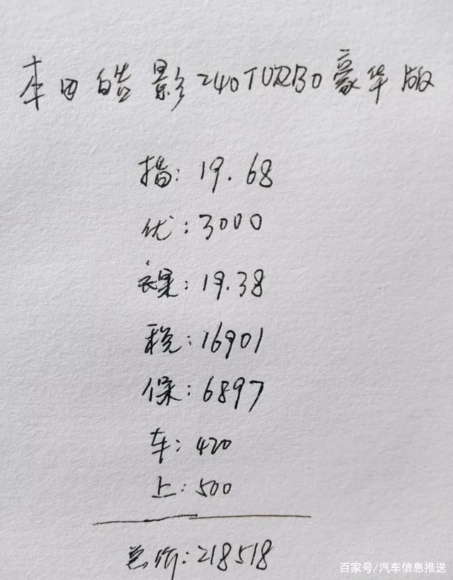 本田皓影的动力弱吗？它的小毛病多吗？车主说了缺点