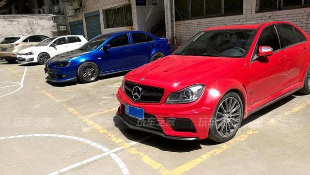 入手奔驰C级W204改装成C63 移植273引擎挺近4秒俱乐部