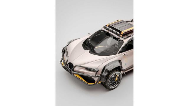 布加迪Chiron 4×4超级SUV渲染图 或搭W16发动机