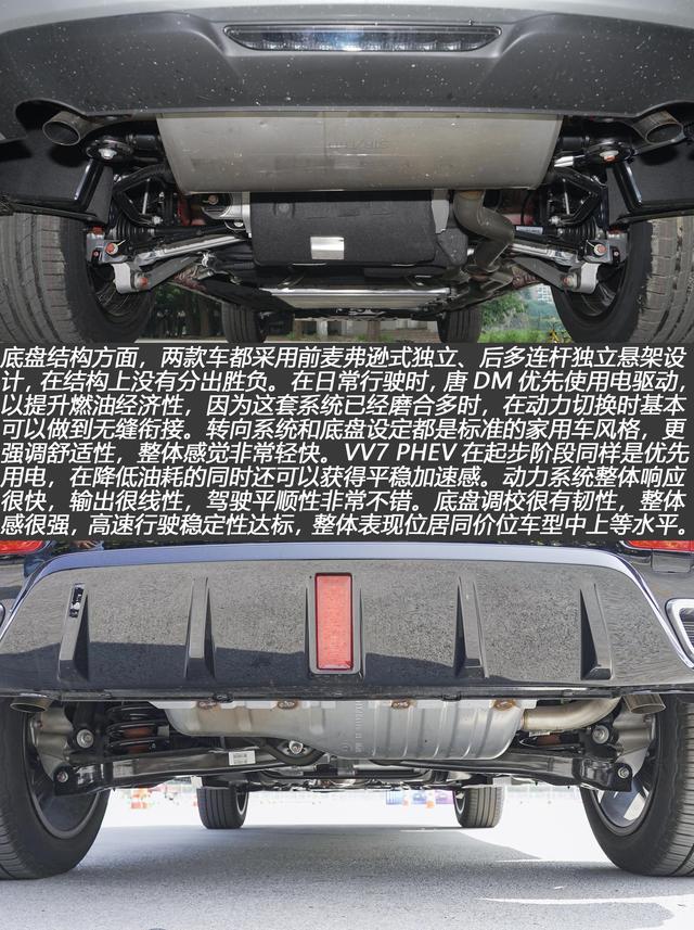 插电混动中型SUV如何选 唐DM对比WEY VV7 PHEV