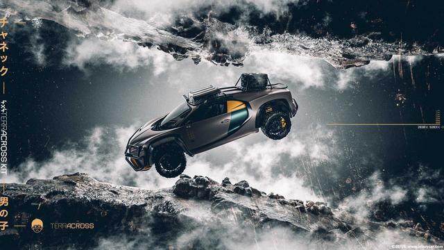 布加迪Chiron 4×4超级SUV渲染图 或搭W16发动机