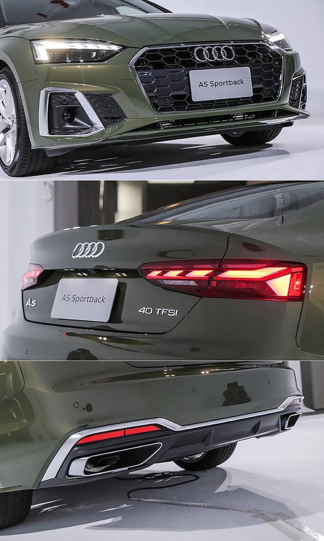 完美形象，实拍小改款奥迪A5 Sportback