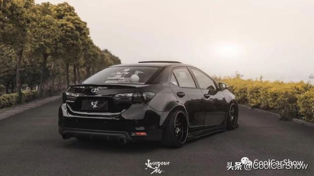 卡罗拉这样改，吃个饭回头率也100%