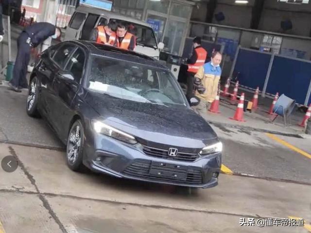 新车｜国产本田全新一代思域实车现身！动力更猛，轴距加长