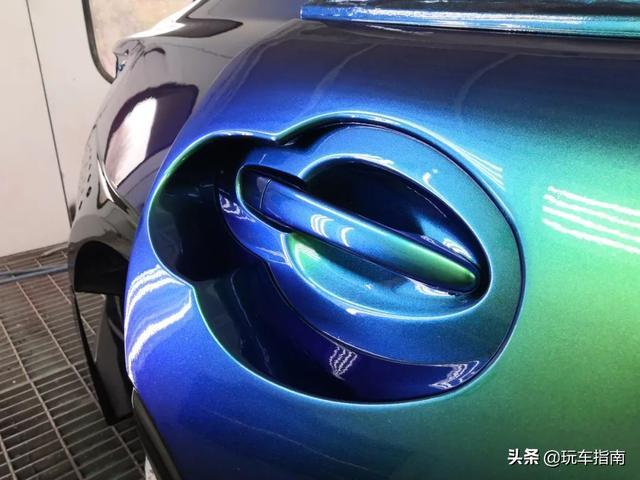 马自达阿特兹爆改宽体变成后驱模样，全车变色龙漆比魂动红更出彩