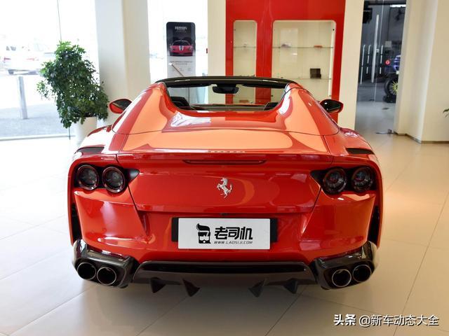 V12的高亢声浪，意大利进口的“小目标”超跑，法拉利812