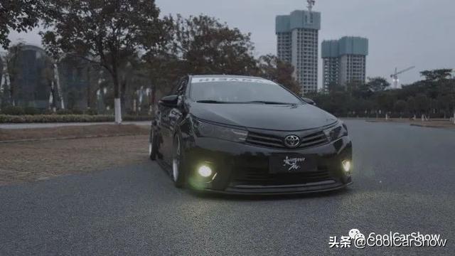卡罗拉这样改，吃个饭回头率也100%