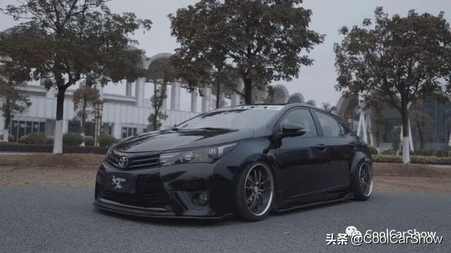 卡罗拉这样改，吃个饭回头率也100%