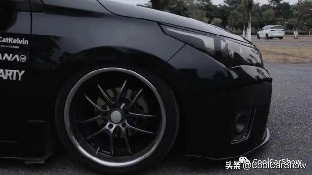卡罗拉这样改，吃个饭回头率也100%