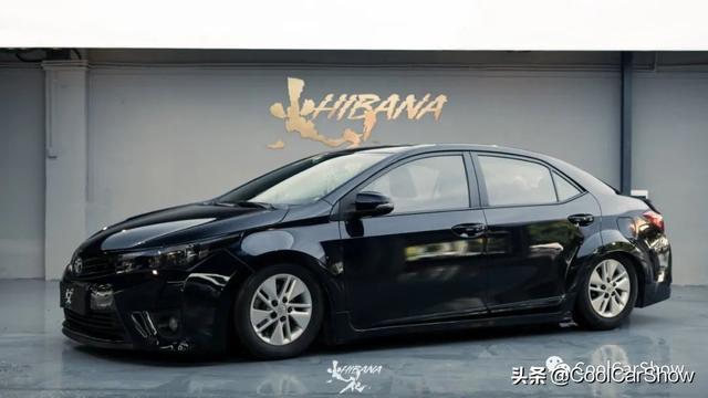卡罗拉这样改，吃个饭回头率也100%