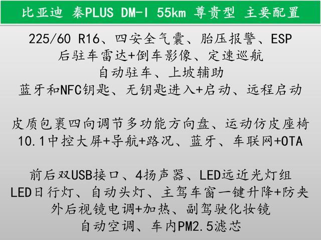 1245km 解析燃油轿车颠覆者—比亚迪秦PLUS DM-i