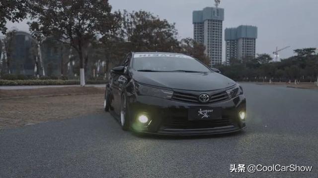 卡罗拉这样改，吃个饭回头率也100%