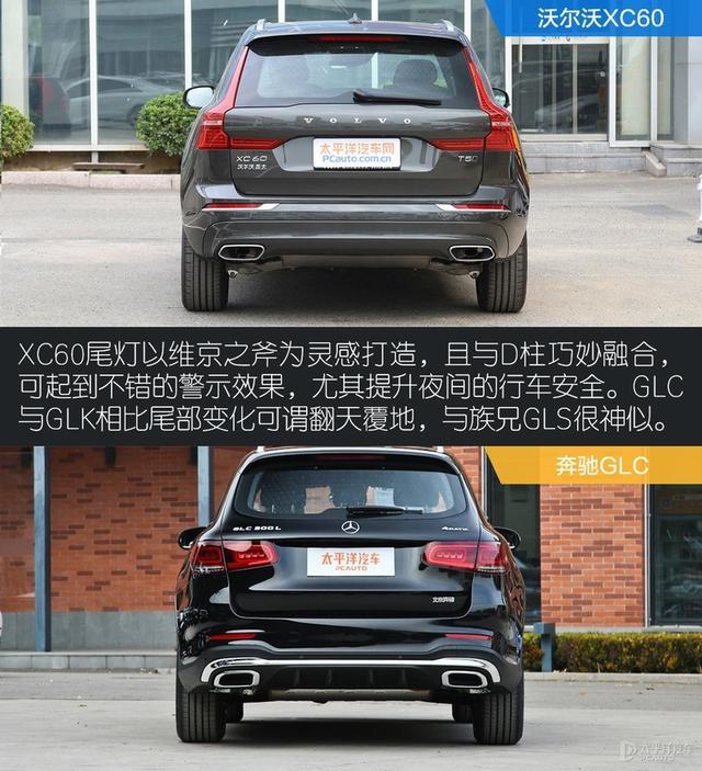 豪华中型SUV之战 沃尔沃XC60对比奔驰GLC