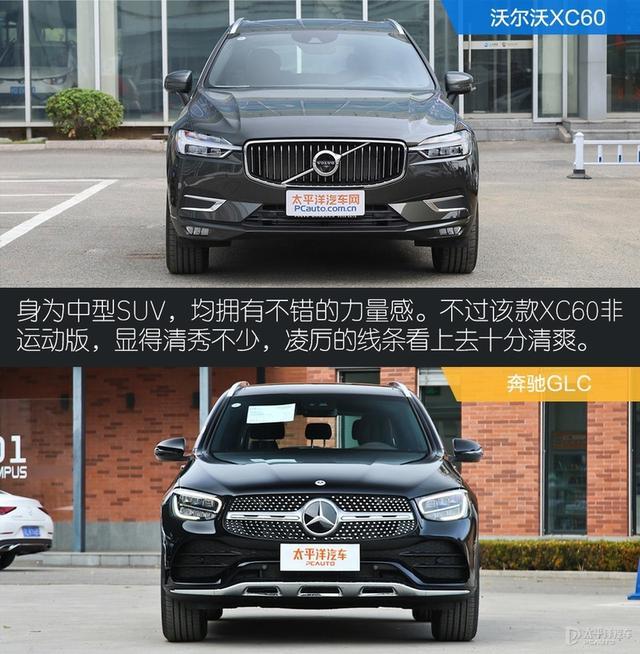 豪华中型SUV之战 沃尔沃XC60对比奔驰GLC